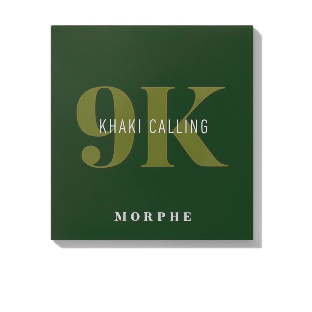 MORPHE 9K KHAKI CALLING Artistry Eyeshadow Palette & Brush